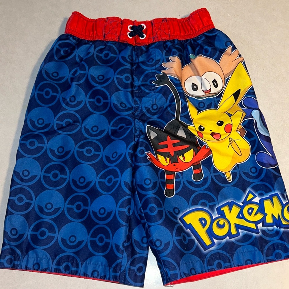 Pokémon swim shorts size M youth